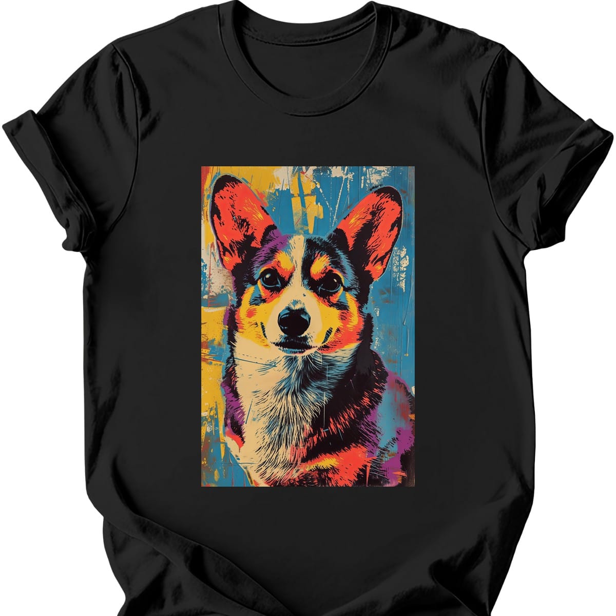Welsh Corgi Punk Dog T Shirt Gift For Dog Lover
