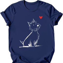 West Highland White Terrier Sketch Dog T Shirt Gift For Dog Lover