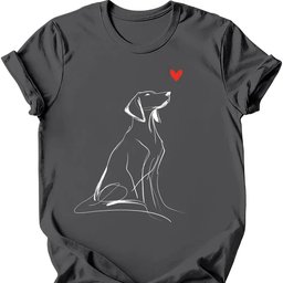 Vizsla Sketch Dog T Shirt Gift For Dog Lover