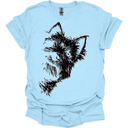 West Highland Line Art T Shirt Gift For Dog Lover