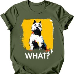 West Highland White Terrier What Dog T Shirt Gift For Dog Lover