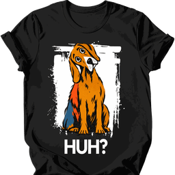 Vizsla Huh Dog T Shirt Gift For Dog Lover
