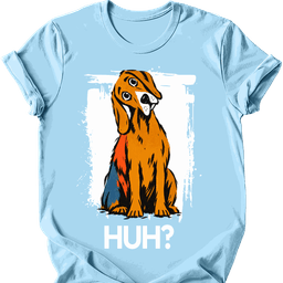 Vizsla Huh Dog T Shirt Gift For Dog Lover