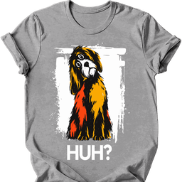 Tibetan Terrier Huh Dog T Shirt Gift For Dog Lover