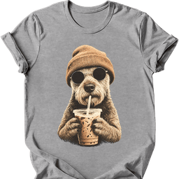 Welsh Terrier Hipster Dog T Shirt Gift For Dog Lover