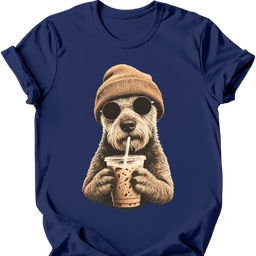 Welsh Terrier Hipster Dog T Shirt Gift For Dog Lover
