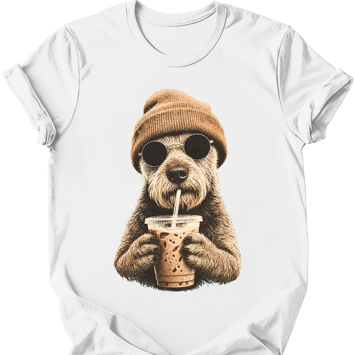 Welsh Terrier Hipster Dog T Shirt Gift For Dog Lover