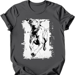 Vizsla Running Dog T Shirt Gift For Dog Lover