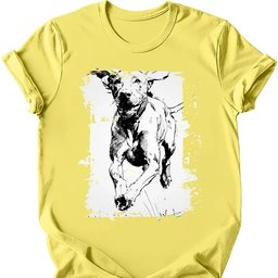 Vizsla Running Dog T Shirt Gift For Dog Lover
