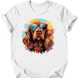 Sussex Spaniel Top Dog T Shirt Gift For Dog Lover