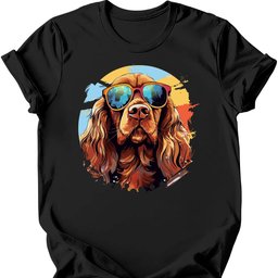 Sussex Spaniel Top Dog T Shirt Gift For Dog Lover