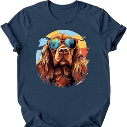 Sussex Spaniel Top Dog T Shirt Gift For Dog Lover
