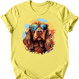Sussex Spaniel Top Dog T Shirt Gift For Dog Lover
