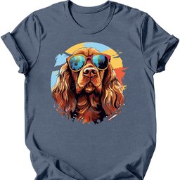 Sussex Spaniel Top Dog T Shirt Gift For Dog Lover