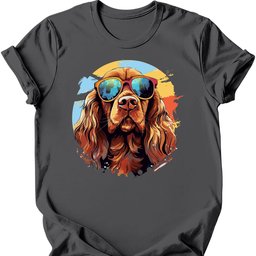 Sussex Spaniel Top Dog T Shirt Gift For Dog Lover