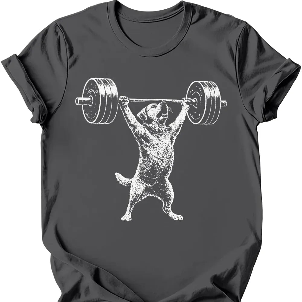 Strong Dog T Shirt Gift For Dog Lover