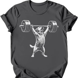 Strong Dog T Shirt Gift For Dog Lover
