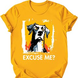Weimaraner Excuse Me Dog T Shirt Gift For Dog Lover