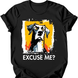 Weimaraner Excuse Me Dog T Shirt Gift For Dog Lover