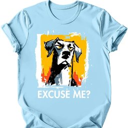 Weimaraner Excuse Me Dog T Shirt Gift For Dog Lover