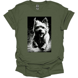 Yorkshire Terrier Puddle Dog T Shirt Gift For Dog Lover