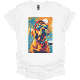Vizsla Summer Dog T Shirt Gift For Dog Lover