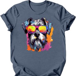 Standard Schnauzer Top Dog T Shirt Gift For Dog Lover