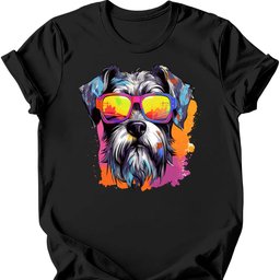 Standard Schnauzer Top Dog T Shirt Gift For Dog Lover