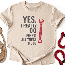 All The Mods T Shirt Gift For Offroad Enthusiast