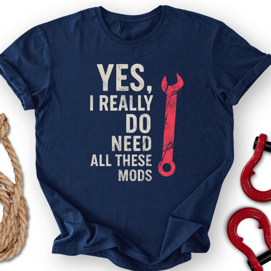 All The Mods T Shirt Gift For Offroad Enthusiast