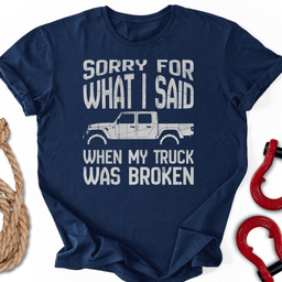 Broken Truck T Shirt Gift For Offroad Enthusiast