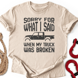 Broken Truck T Shirt Gift For Offroad Enthusiast