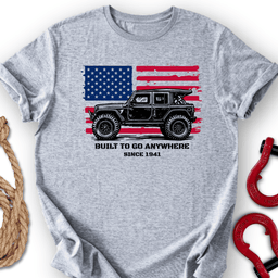 Patriot Crawler T Shirt Gift For Offroad Enthusiast
