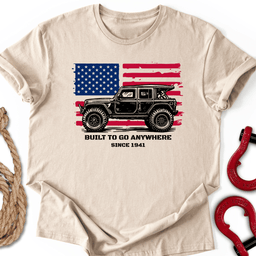 Patriot Crawler T Shirt Gift For Offroad Enthusiast