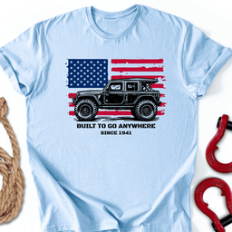 Patriot Crawler T Shirt Gift For Offroad Enthusiast