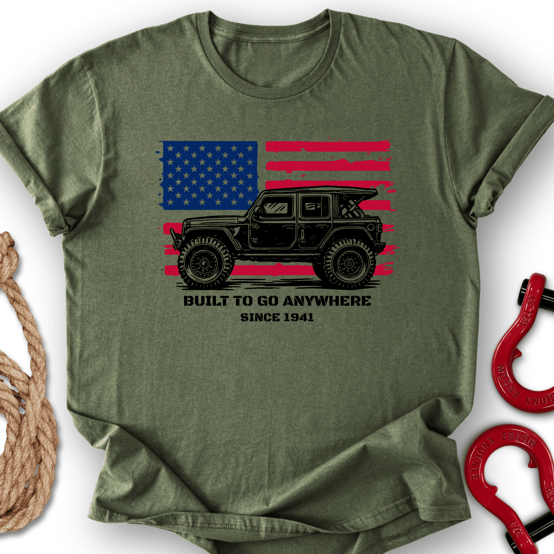 Patriot Crawler T Shirt Gift For Offroad Enthusiast