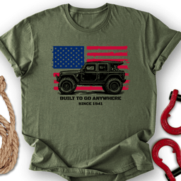 Patriot Crawler T Shirt Gift For Offroad Enthusiast