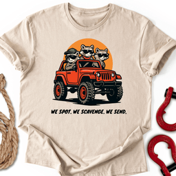 Raccoon Recon T Shirt Gift For Offroad Enthusiast