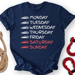 My Week T Shirt Gift For Offroad Enthusiast