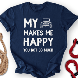 Happiness T Shirt Gift For Offroad Enthusiast