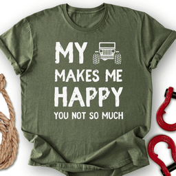 Happiness T Shirt Gift For Offroad Enthusiast