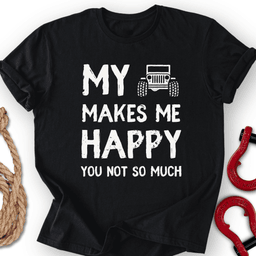 Happiness T Shirt Gift For Offroad Enthusiast