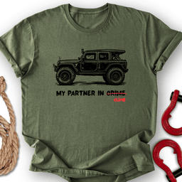 Partner In Climb T Shirt Gift For Offroad Enthusiast