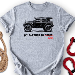 Partner In Climb T Shirt Gift For Offroad Enthusiast