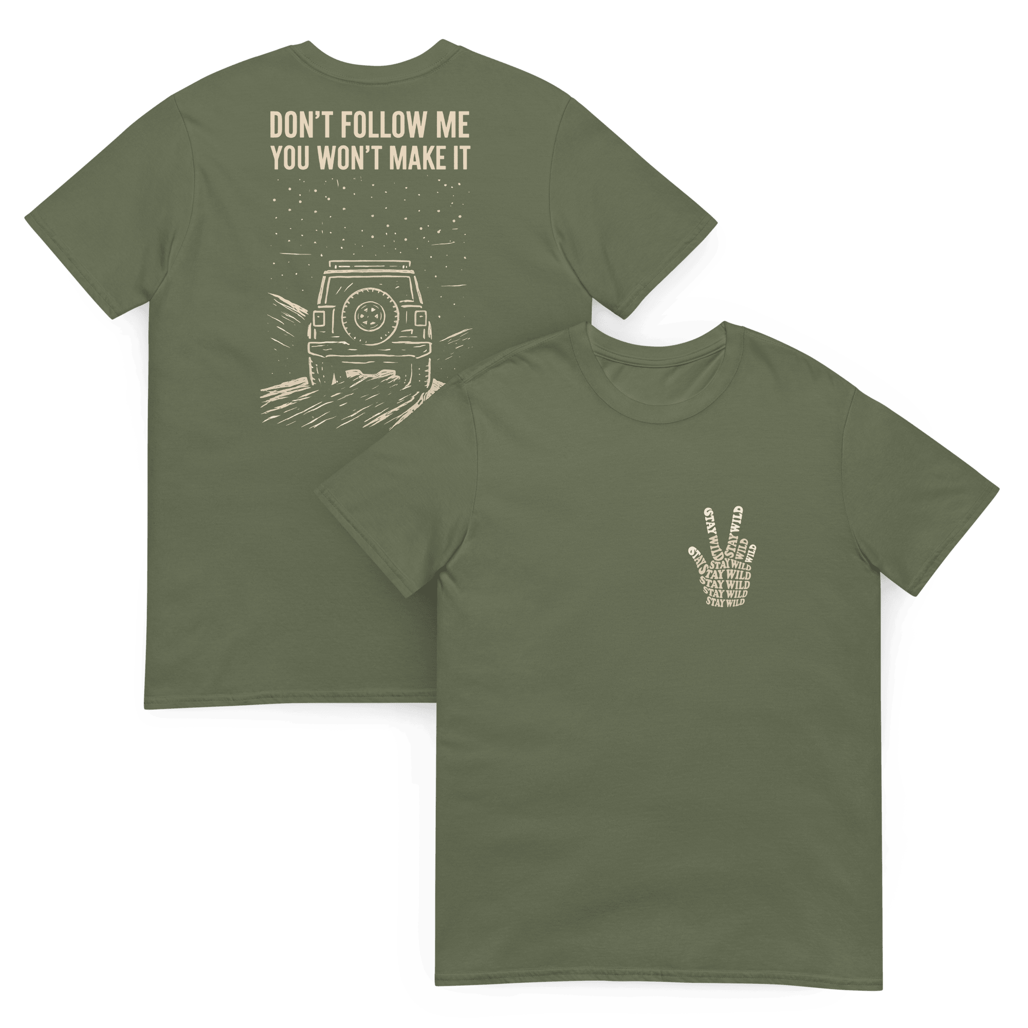 Do Not Follow T Shirt Gift For Offroad Enthusiast
