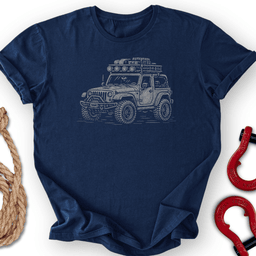 Overland 2d Rig T Shirt Gift For Offroad Enthusiast