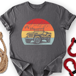 Heritage Sunset T Shirt Gift For Offroad Enthusiast