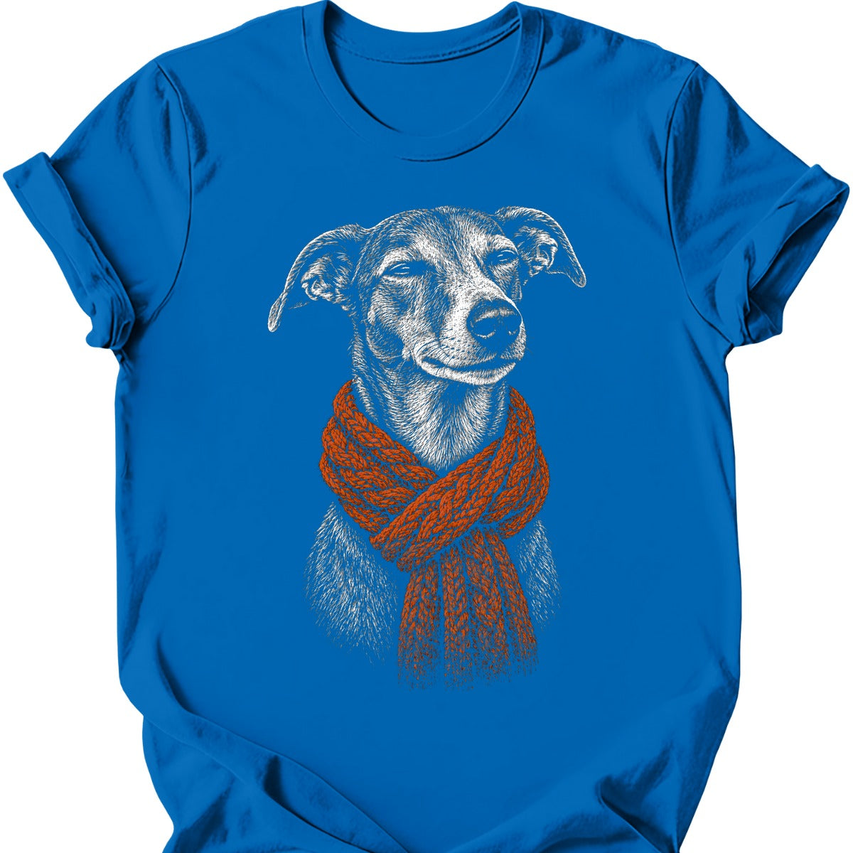 Whippet Winter Dog T Shirt Gift For Dog Lover