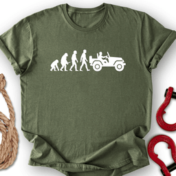 Evolution T Shirt Gift For Offroad Enthusiast