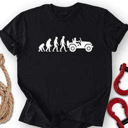 Evolution T Shirt Gift For Offroad Enthusiast